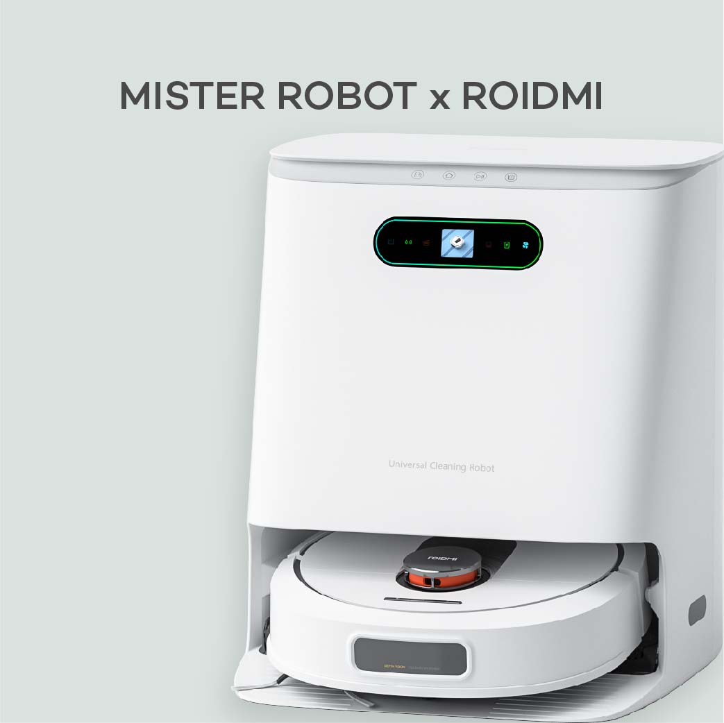 หุ่นยนต์ดูดฝุ่น ยี่ห้อไหนดี Misterrobot ชื่อนี้การันตรี ยอดขายอันดับ 1